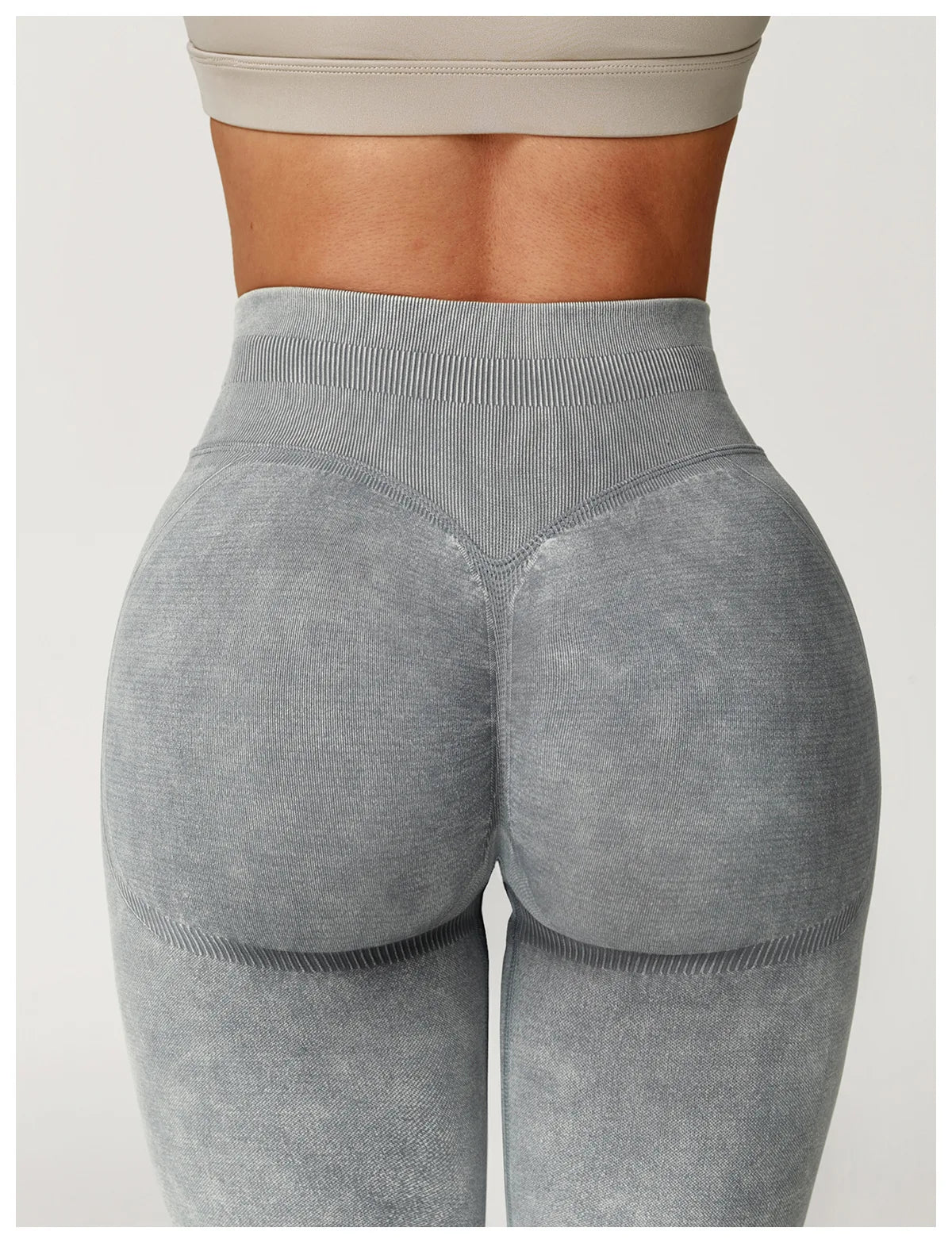 Solid Color Women Yoga Pants High Waist Stretch Gym Leggings Fitness Running Trousers