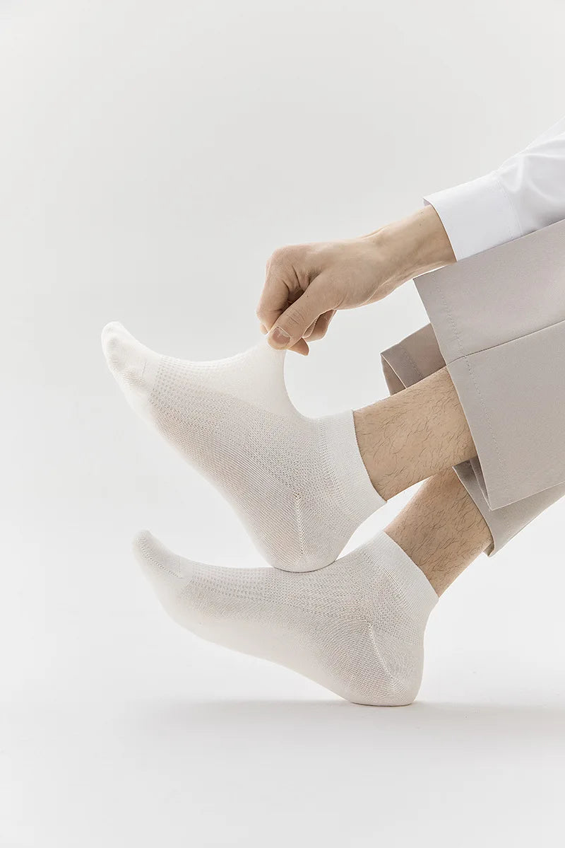 Bamboo Fiber Cool Ankle Socks