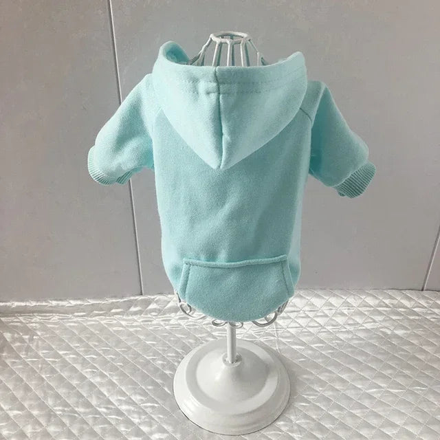 Cozy Pocket Dog Hoodie Coat
