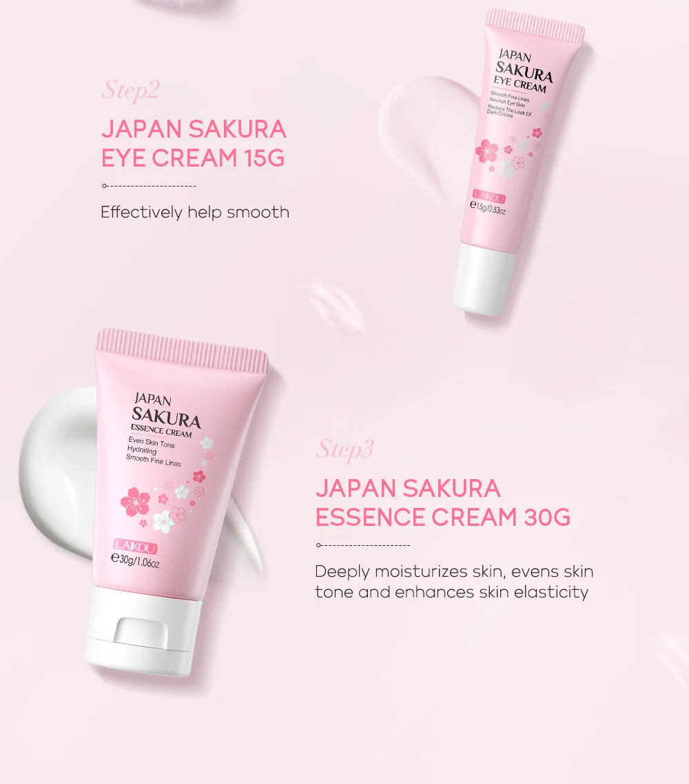 Vitamin C Sakura Facial Care Set
