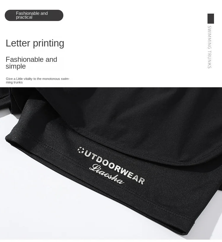 Modern Solid Boxer Shorts Men