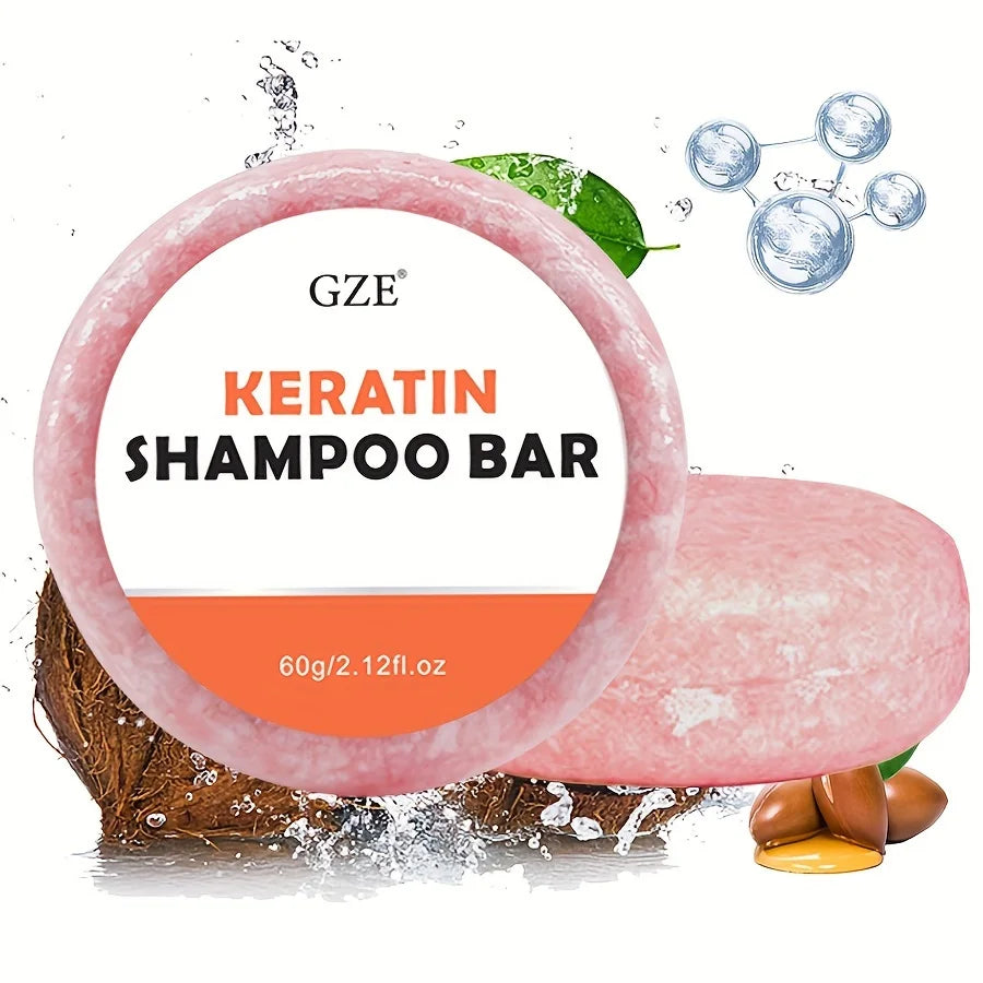 Keratin Thickening Shampoo Soap Bar
