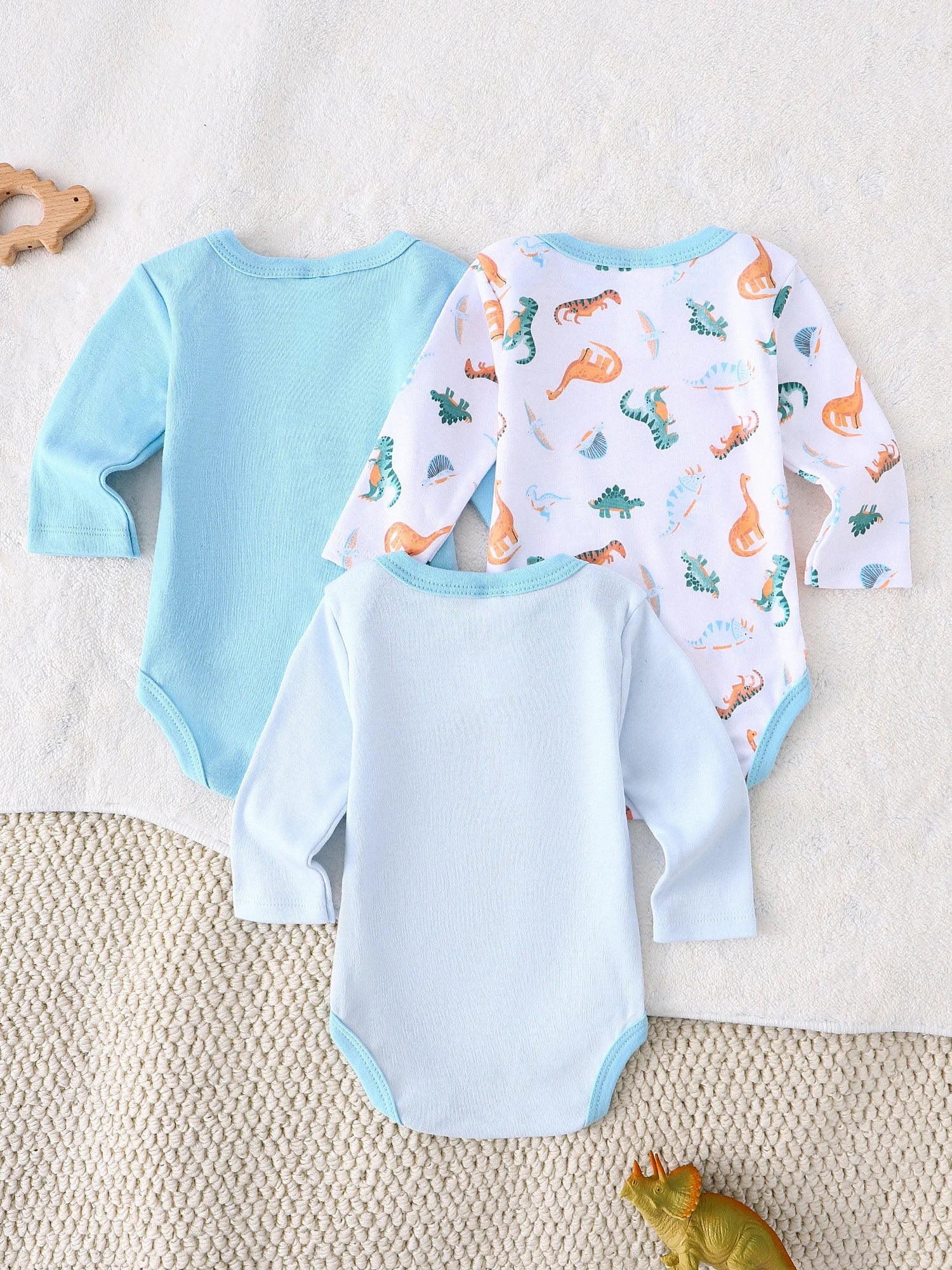 Three Piece Baby Boy Bodysuits