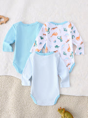 Three Piece Baby Boy Bodysuits