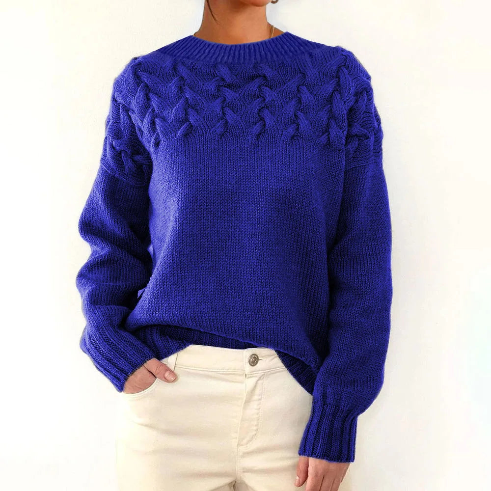 Winter Turtleneck Knit Pullover Sweater