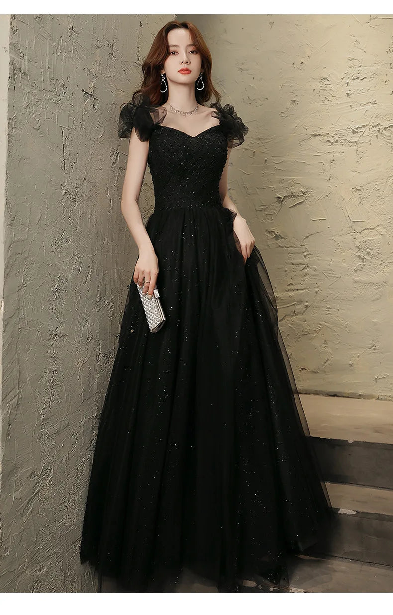 Elegant Backless Evening Prom Dress
