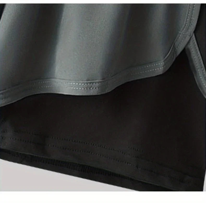 Men's Swim Trunks Quick Dry Athletic Shorts with Compression Liner for Beach Pool Running Gym