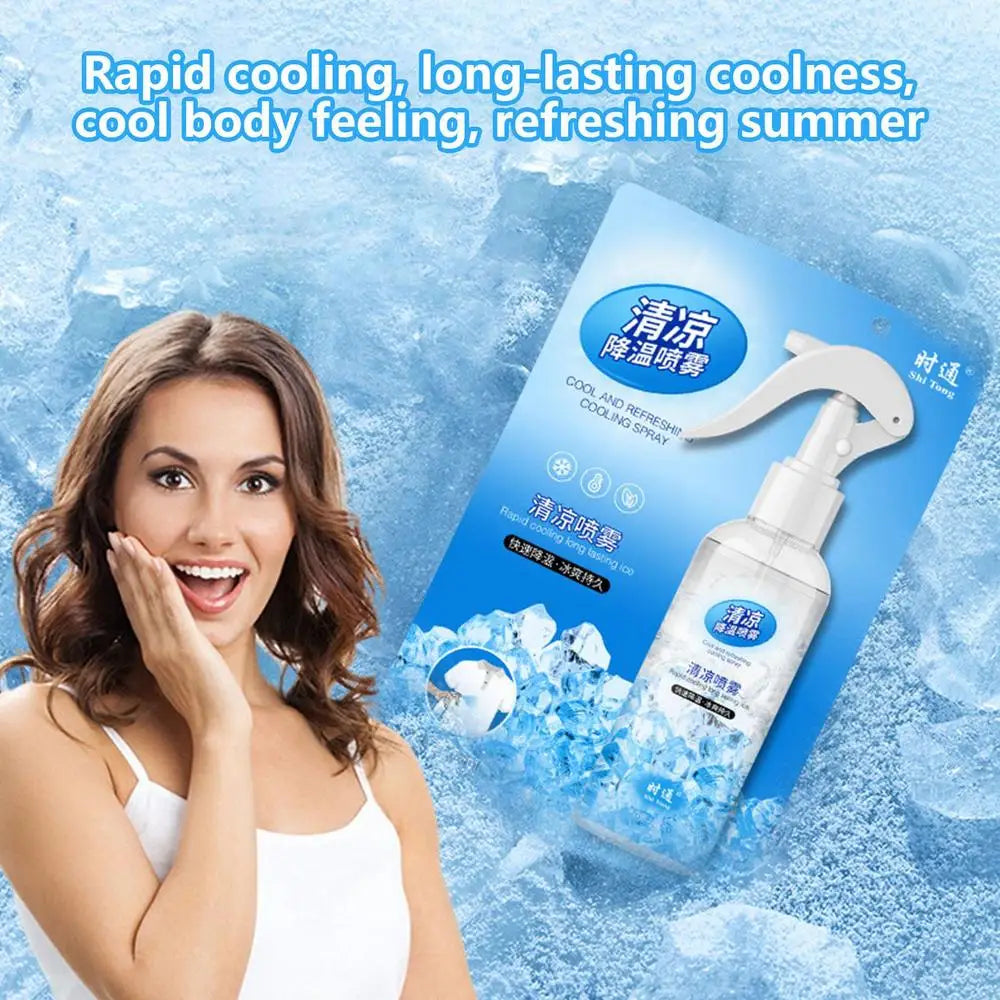 100ml Cooling Mist Spray Soothing and Protective Spray for Face and Body Keep Cool in the Heat with this Refreshing Mist Ideal