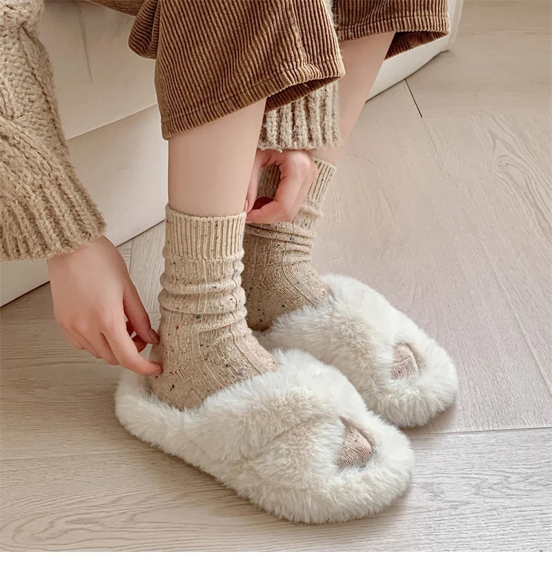 Japanese Wool Casual Socks