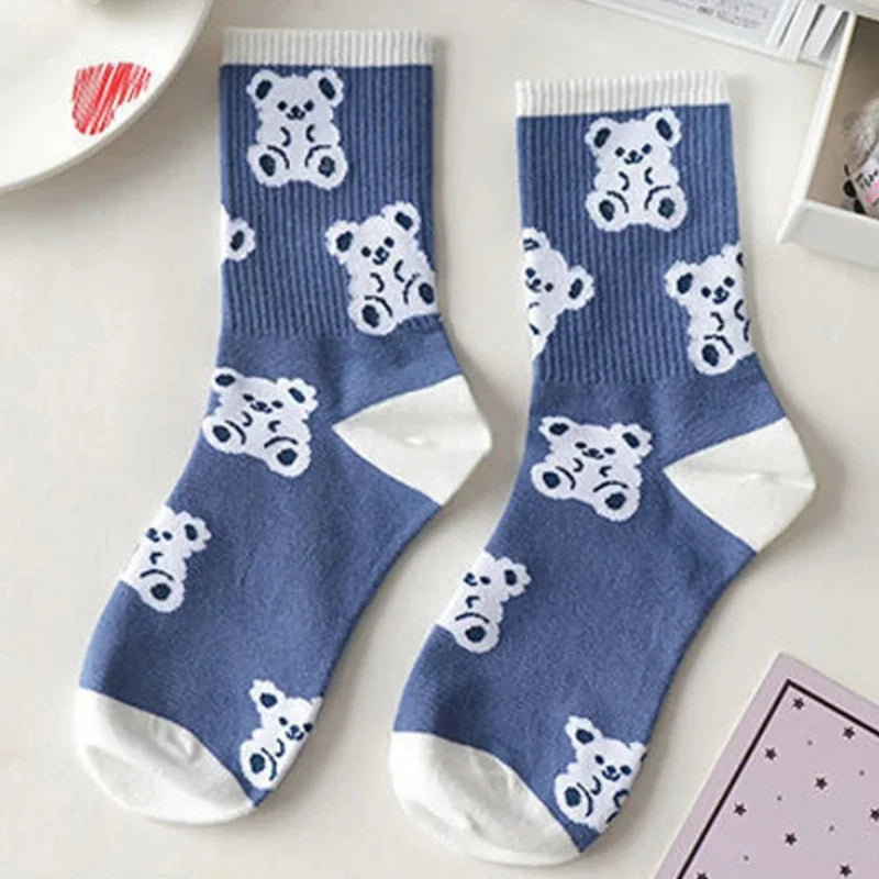 Striped Plaid Sport Socks