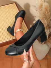 Women Mid Heel Slingback Pumps