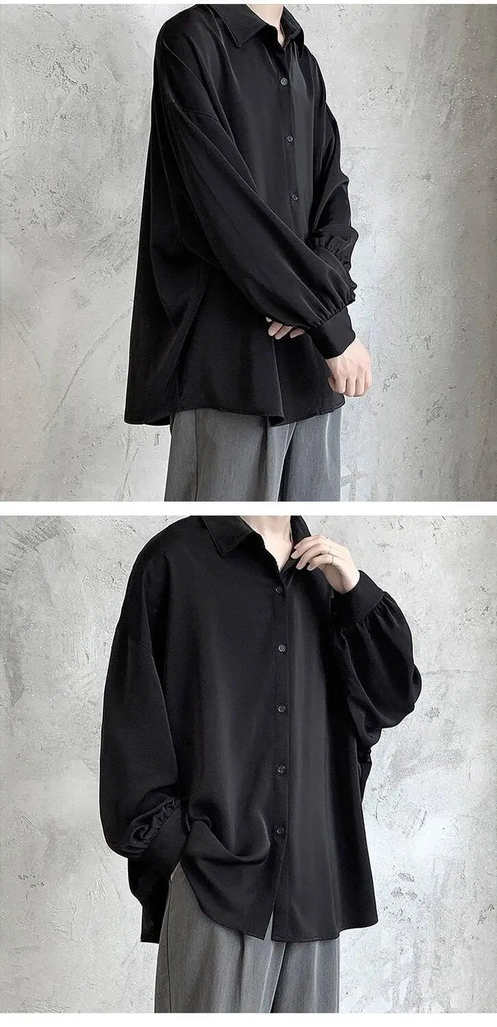 Loose Office Button Shirt Women