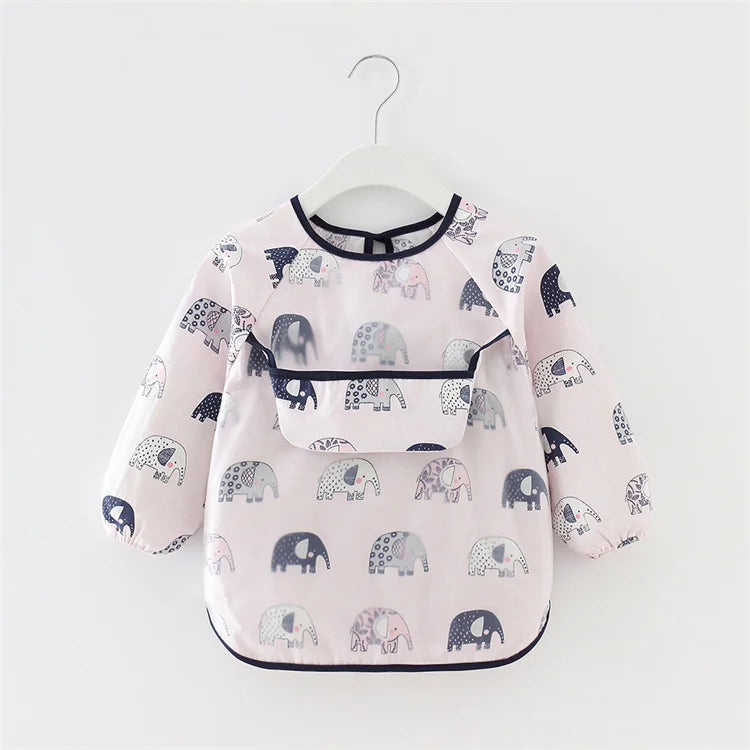 Waterproof Long Sleeve Baby Bib