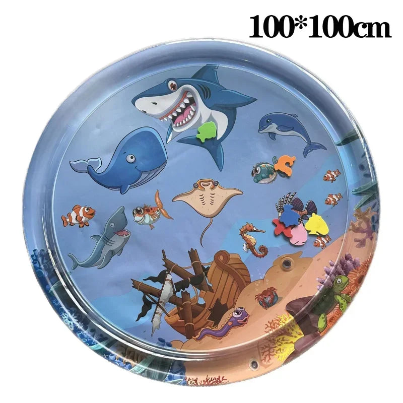 Ocean Theme Inflatable Water Playmat