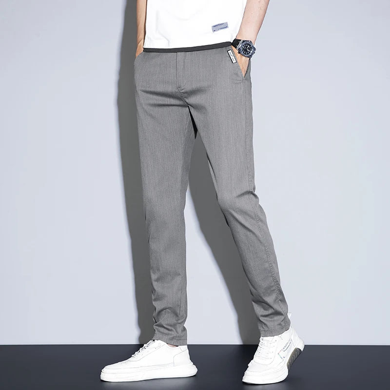 Slim Stretch Summer Business Pants