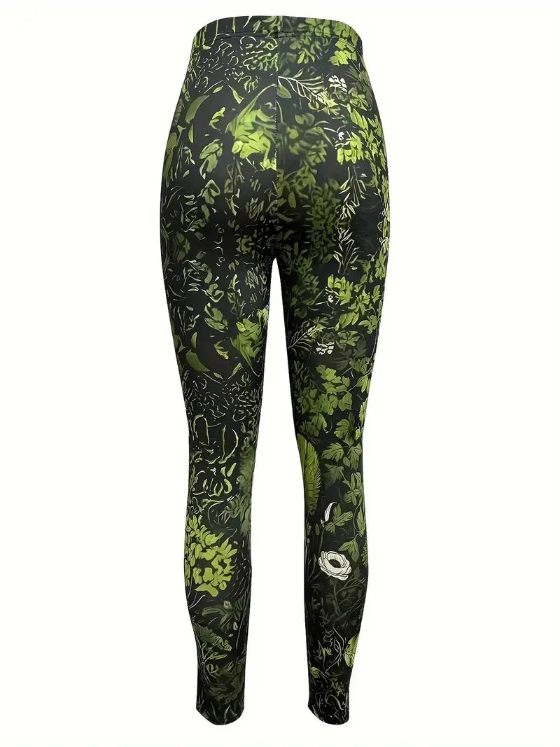 Women's Spring and Autumn Fashionable and Elegant Casual Leggings