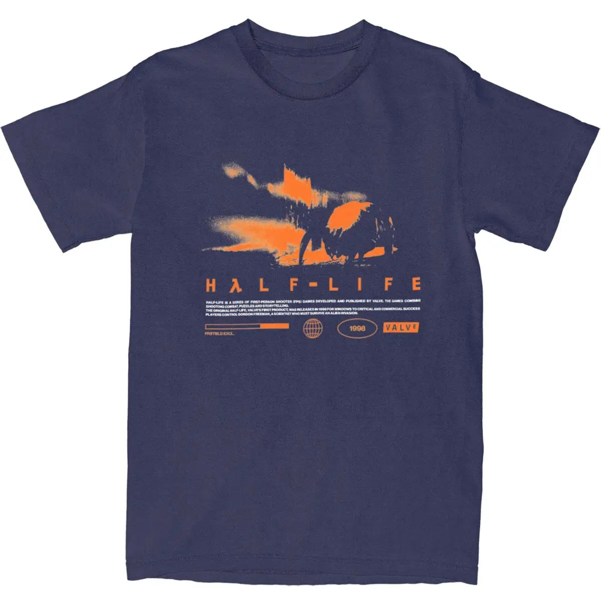 Pixel Print Cotton Men Tee