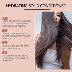Hair Nourishing Soap Bar Herbal Natural Hair Care Volumizing Scalp Soothing Moisturizing Oil Control Travel Friendly Shampoo