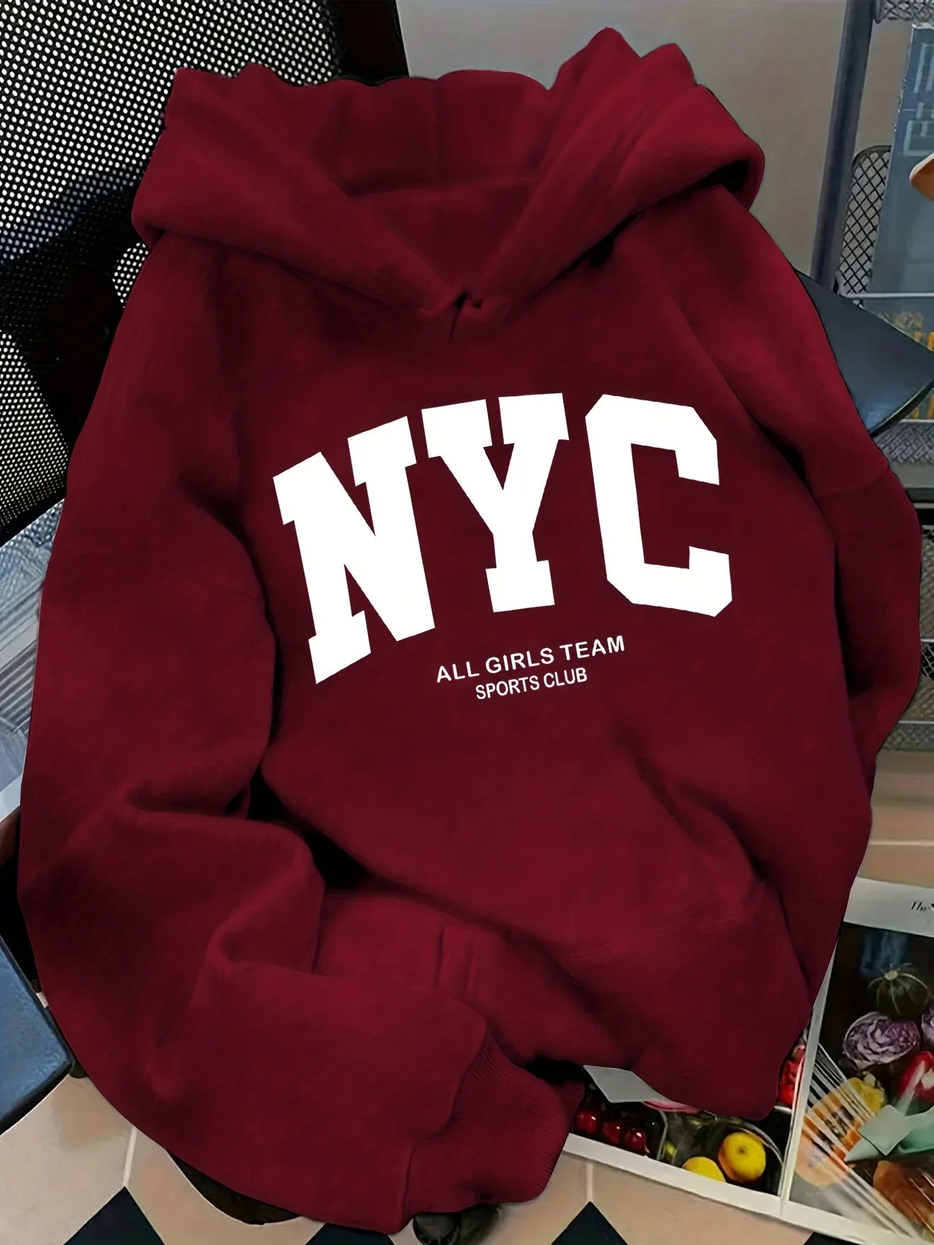 New York Team Navy Blue Zip Hoodie (Fall/Winter)