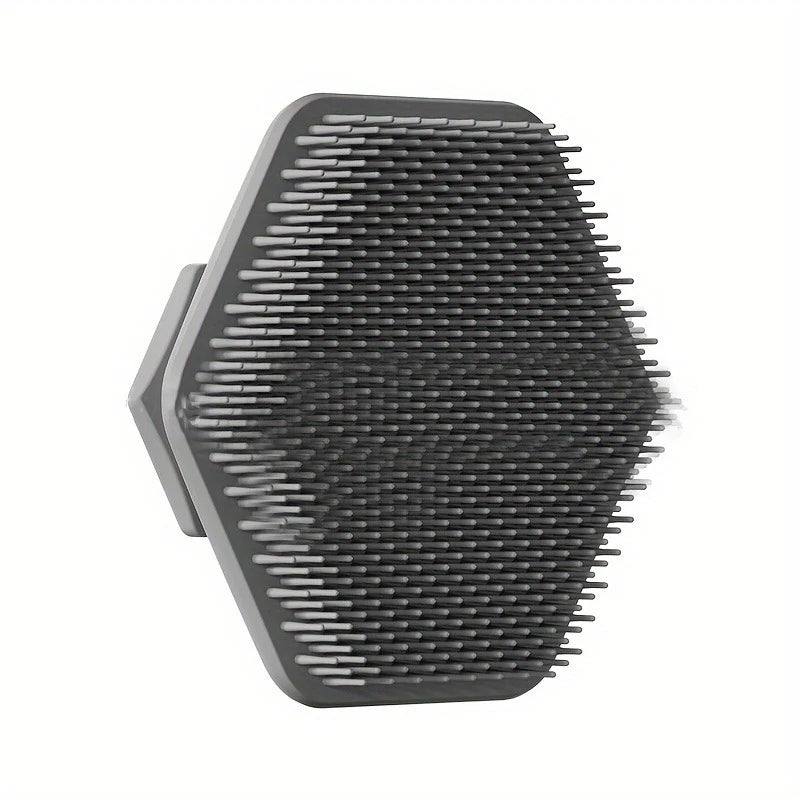 Men'S Beard Brush, Gentle To Remove Dead Skin, Soft Bristle Design Enhances Shaving Experience, Deep Cleaning And Care Tool