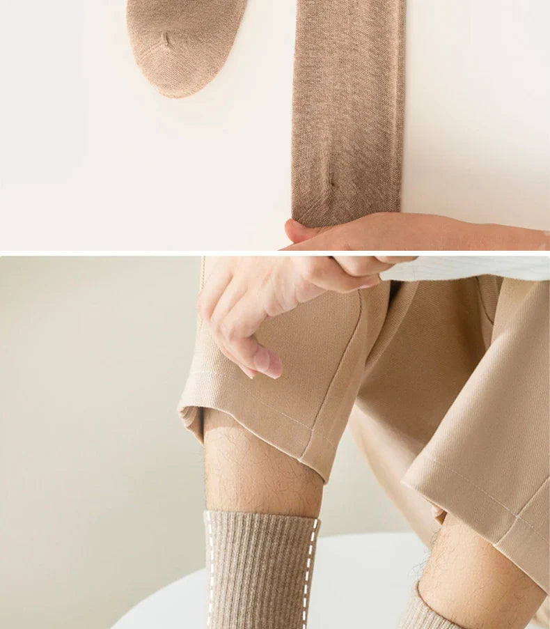 Combed Cotton Business Crew Socks
