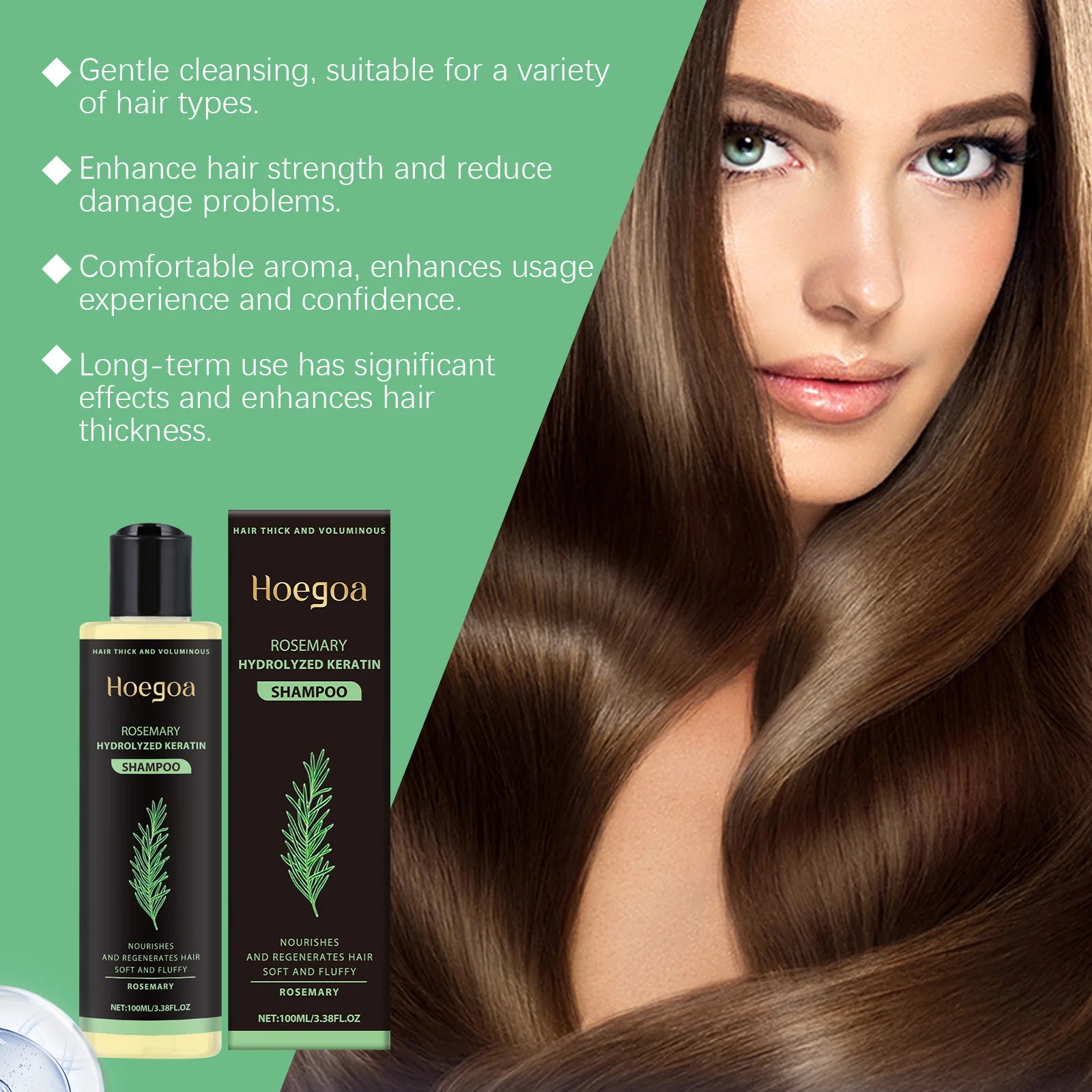 Rosemary Volumizing Repair Hair Shampoo