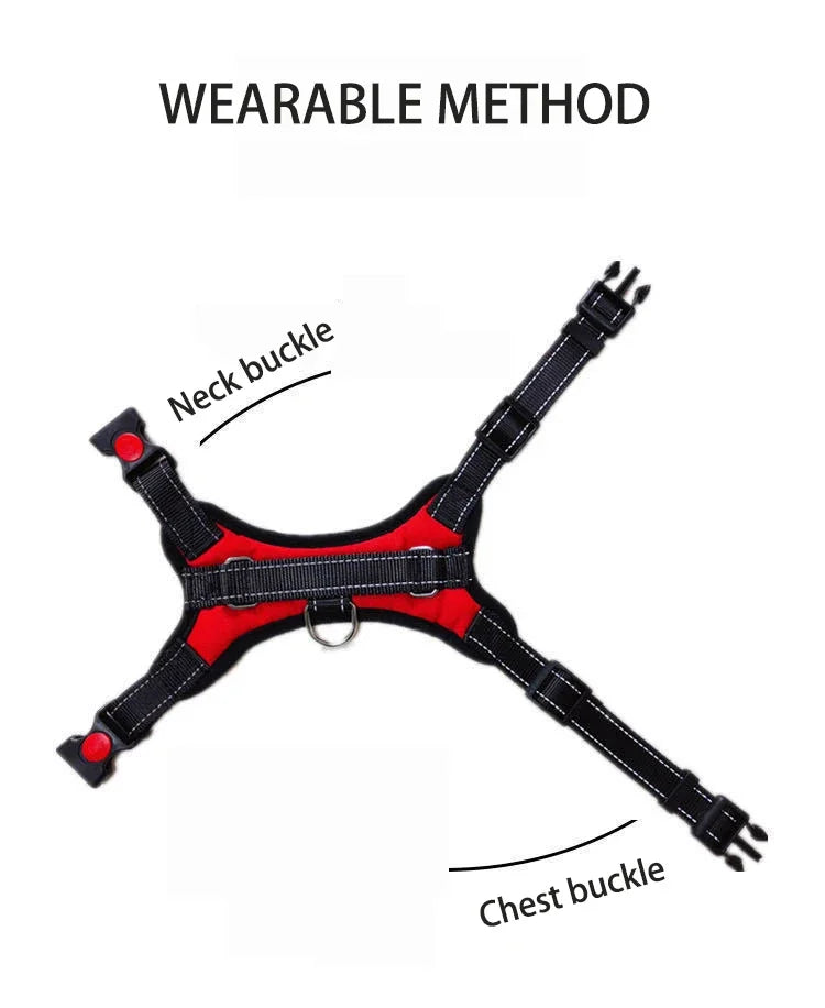 Quick Release Breathable Puppy Harness