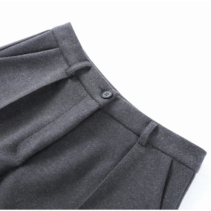 Elegant V-Neck Office Suit Set
