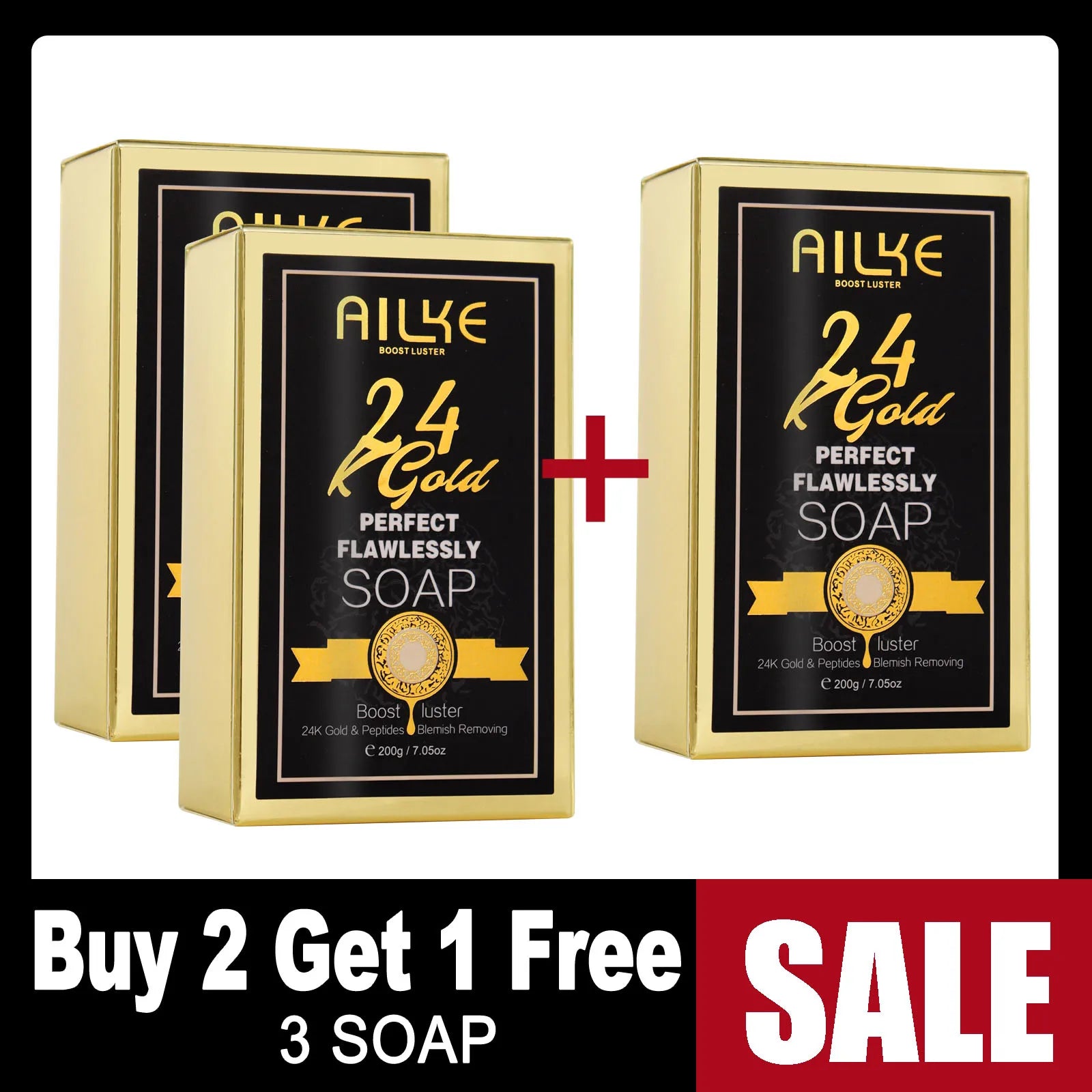 24K Gold Collagen Whitening Care Set