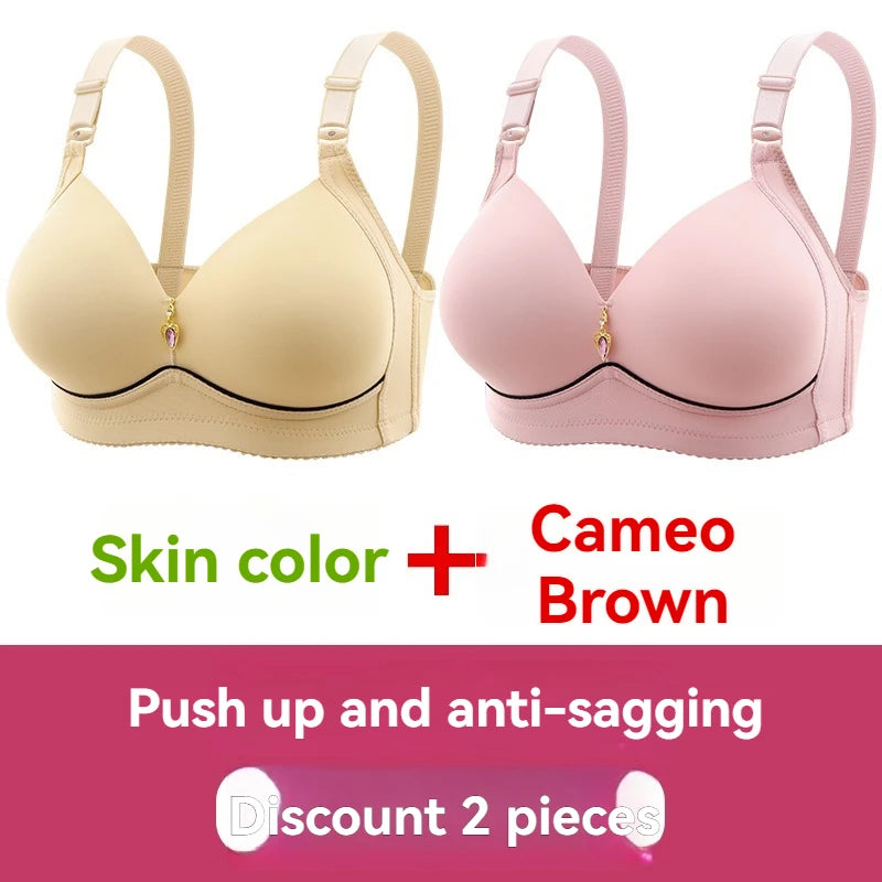 Teenage Girls Sports Bras Without Underwire  Comfortable  Breathable  With Non-magnetic Thin Cups  Suitable For All Seasons