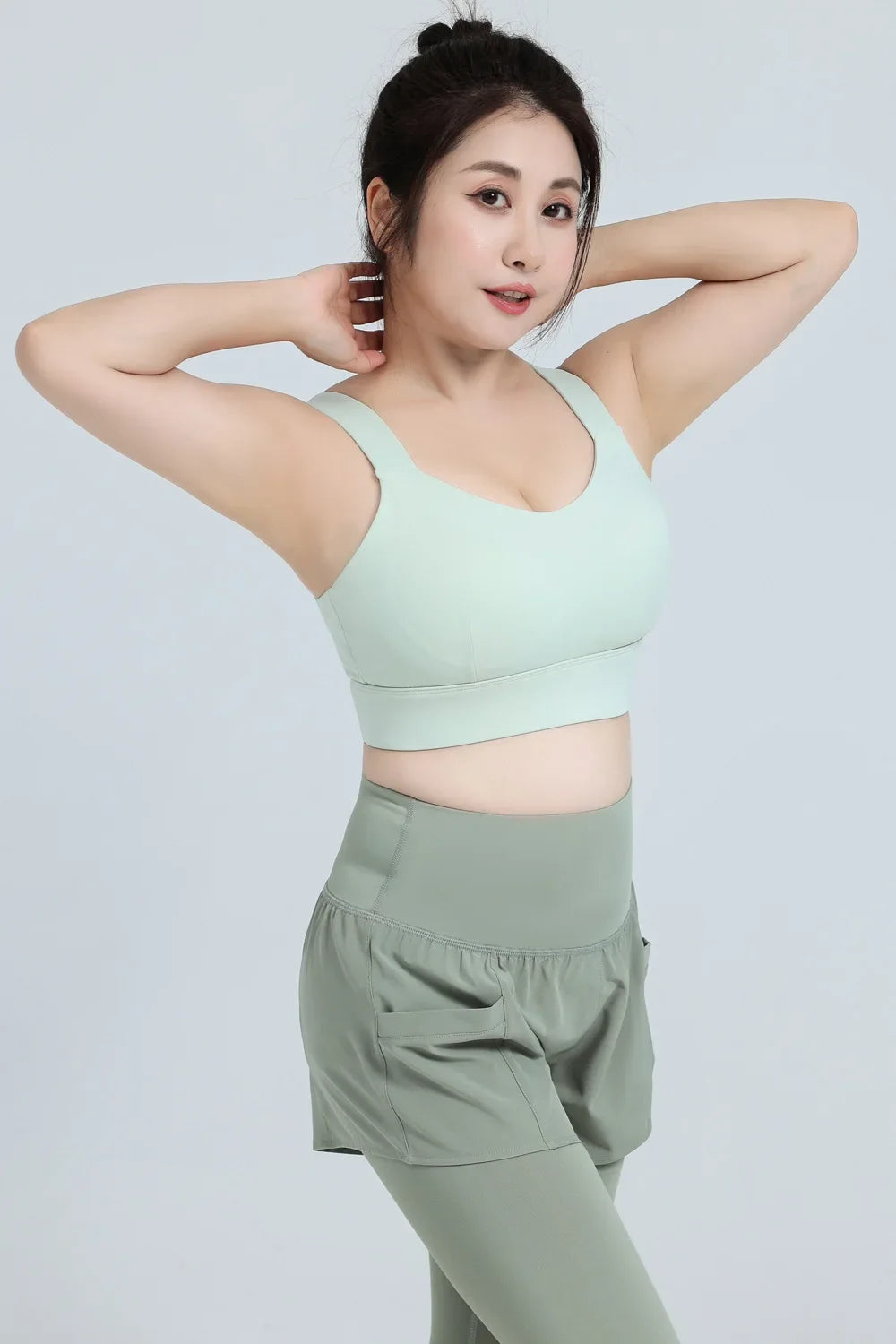 S-5XL High Impact Sports Bras for Women Push Up Sports Bra Racerback Sports Workout Bra Running Plus Size Bra