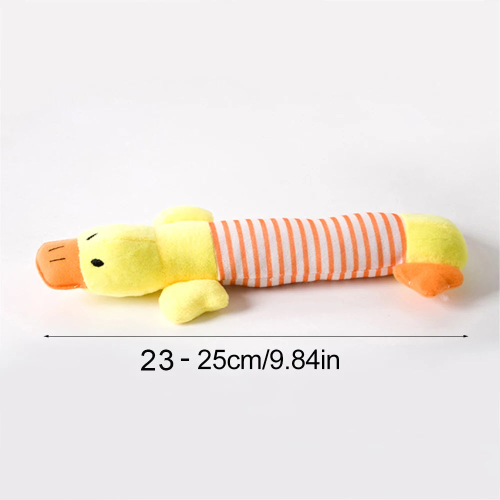 Stuffingless Crinkle Squeaker Dog Toy