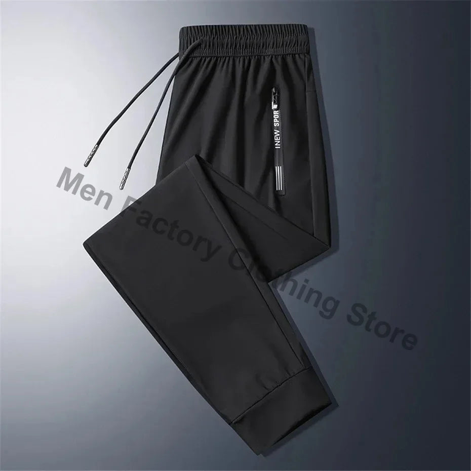 2025 Men's Sportswear Spring Summer Tracksuit 2 Piece Sets Sports Suit Sun Jacket+Pant Running Set Male Gym Exercise Clothing