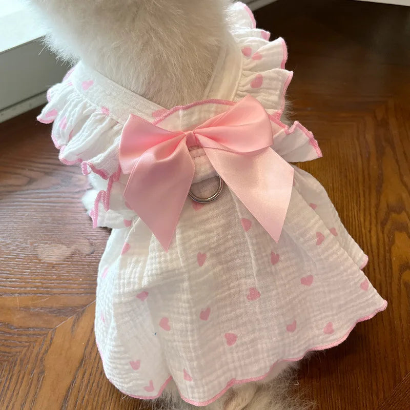 Sweet Cotton Pet Skirt Dress