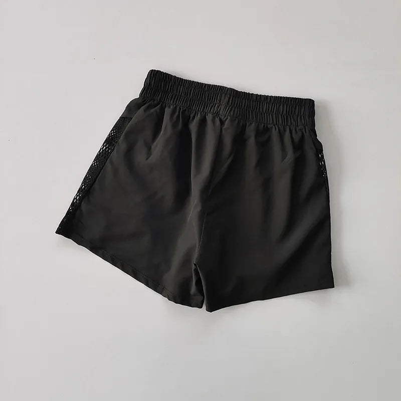 High Waist Yoga Training Shorts