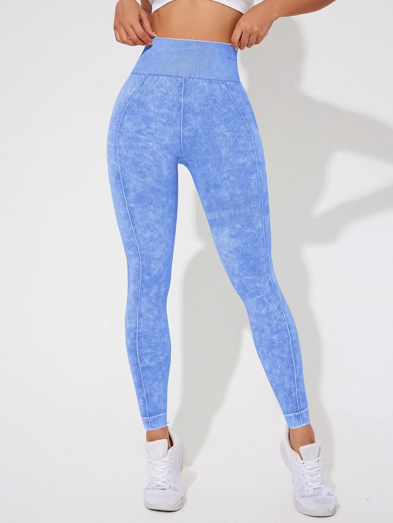 Women Vintage Leggings Gym Fitness Athletic Workout Elastic Leggins Good Elastic Yoga Pants Push Up Sports Training Tights