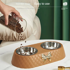 Bow-Tie Base Light Luxury Bowl