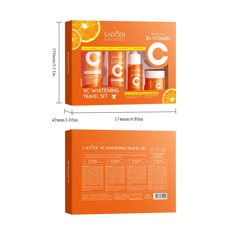 Vitamin C Travel Skincare Essentials