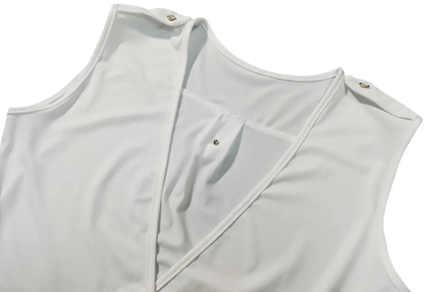 Elegant Deep V Wrap Jumpsuit