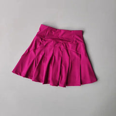 High Waist Tennis Skirt Shorts