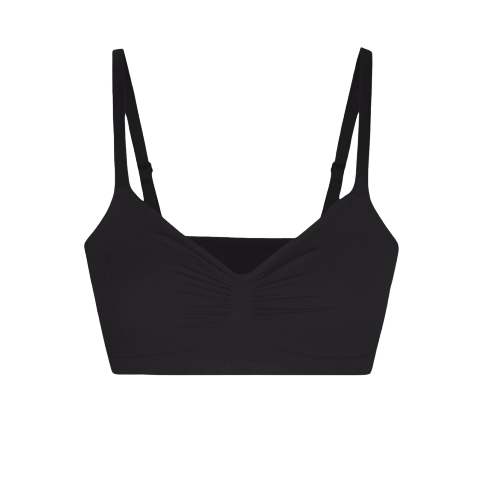 Sports Bras For Women Wireless Soft Workout Bra Full Coverage Push Up Bralettes Seamless Crop Cami Bra For Yoga