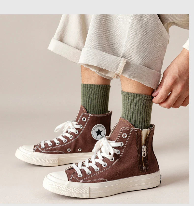 Combed Cotton Business Crew Socks