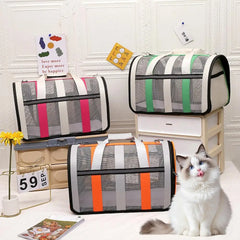 Pet Travel Bag, Airline Approved Luggage Bag, Pet Travel Carry Bag Suitable For Dogs, Cats And Puppies 34x24x24CM