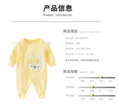 Sweet Striped Baby Girl Romper