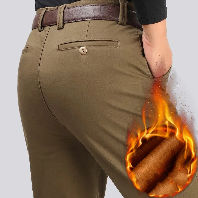 Warm Fleece Classic Straight Pants