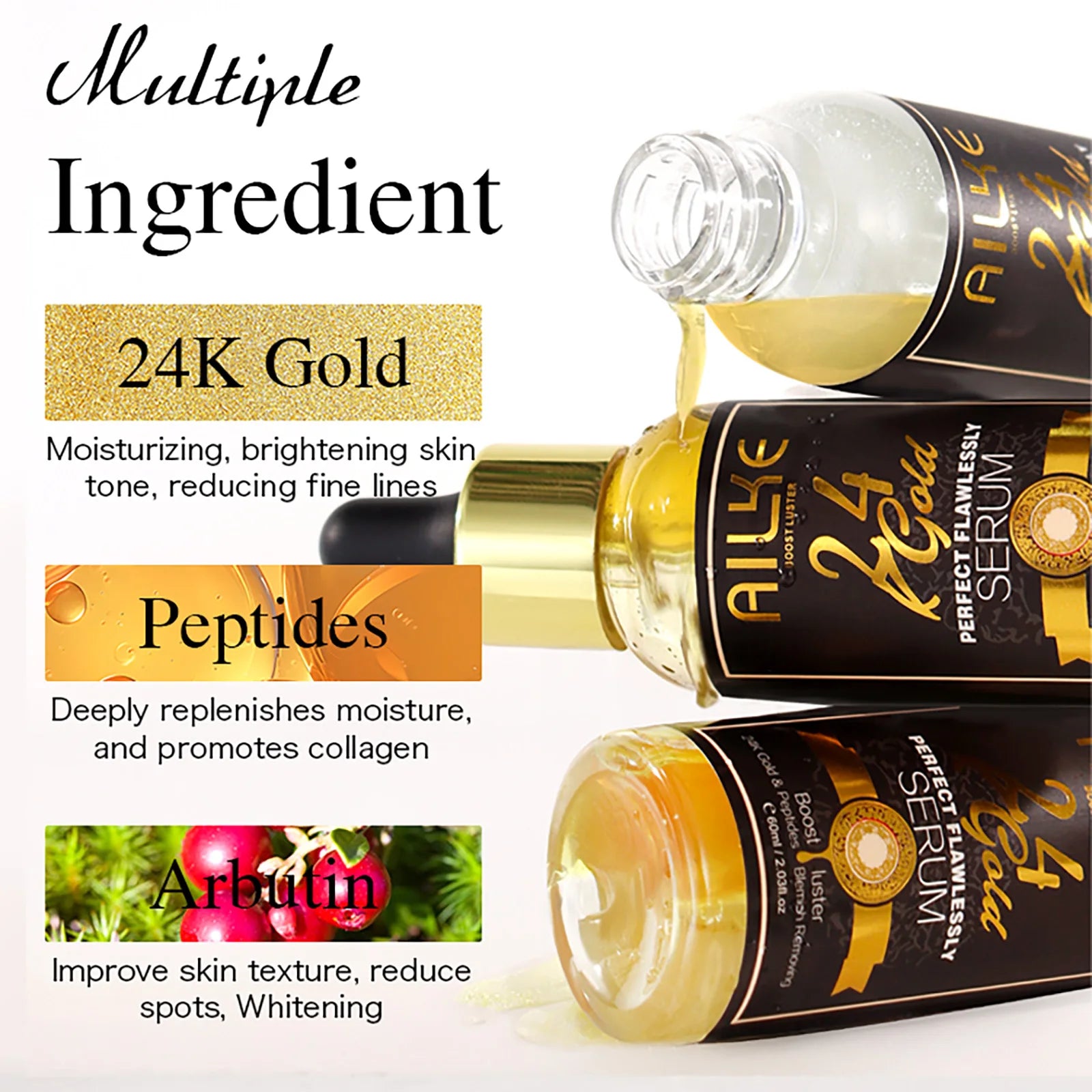 24K Gold Collagen Whitening Care Set