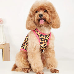 Pet clothes: dog and cat vest Light, breathable, comfortable, simple, generous, fresh and cute, suitable for all seasons