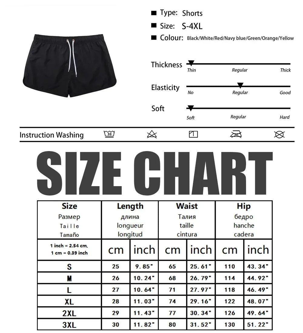 Casual Quick Dry Beach Shorts