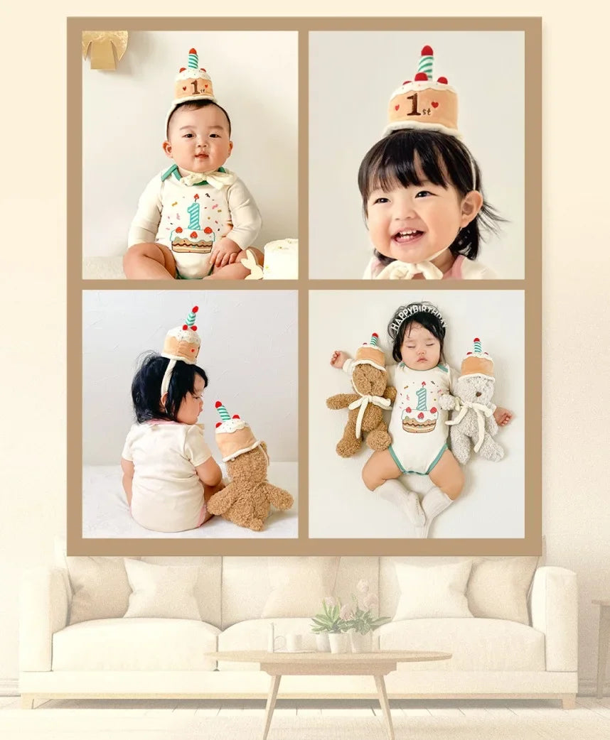 Cute Birthday Baby Cotton Bodysuit