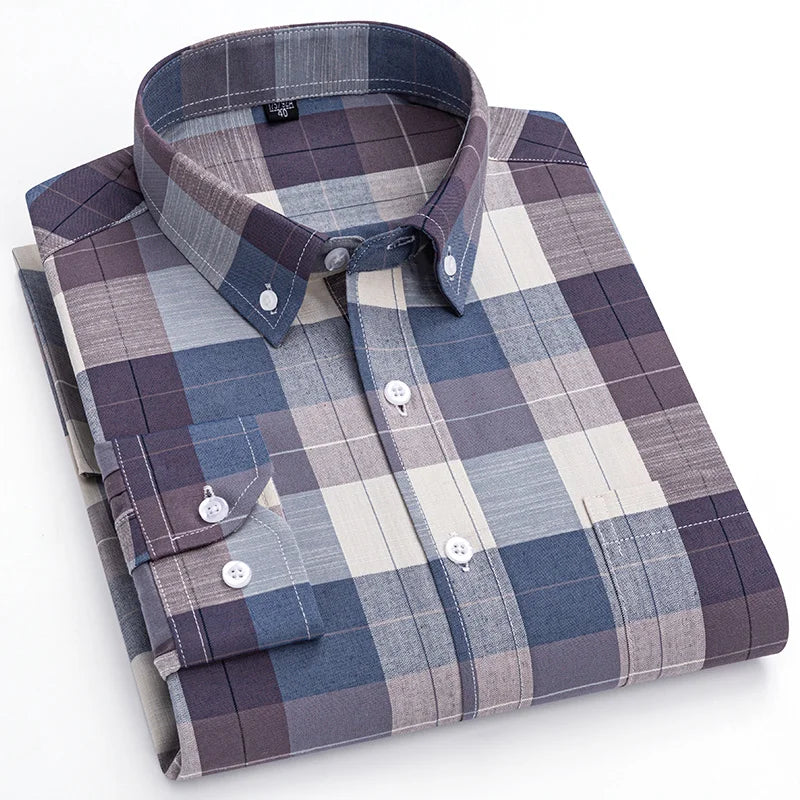 Classic Cotton Long Sleeve Shirt